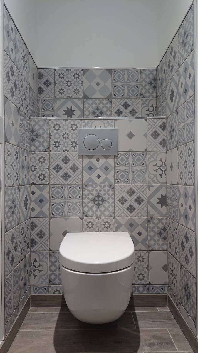 Rénovation d’un WC complet dans une maison individuelle à Beauchamp 95250