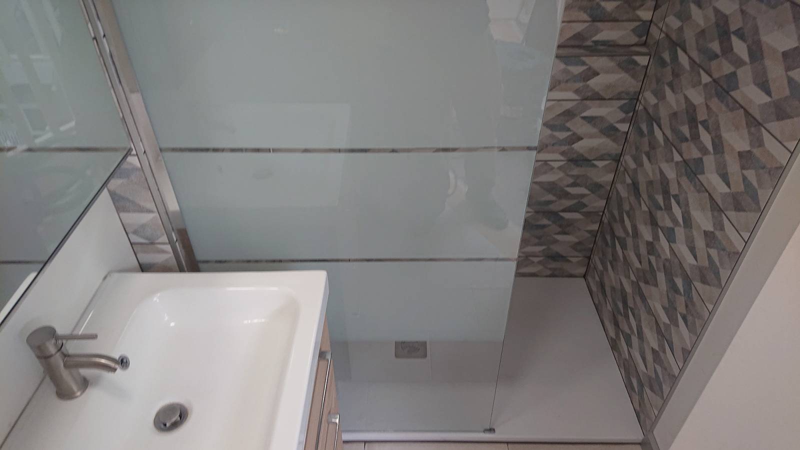 Rénovation d'une douche dans un appartement après malfaçons, Franconville 95130