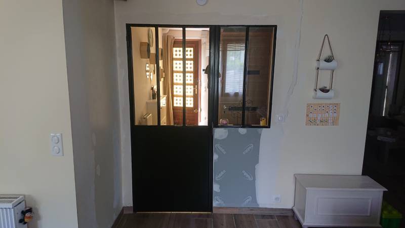 Installation de porte d'intérieur à Le Plessis  Bouchard proche Beauchamp 95.