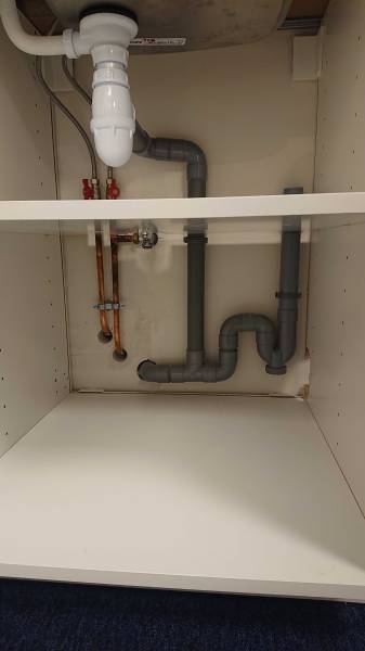 Pose d’une cuisine IKEA dans une entreprise près de Taverny 95150