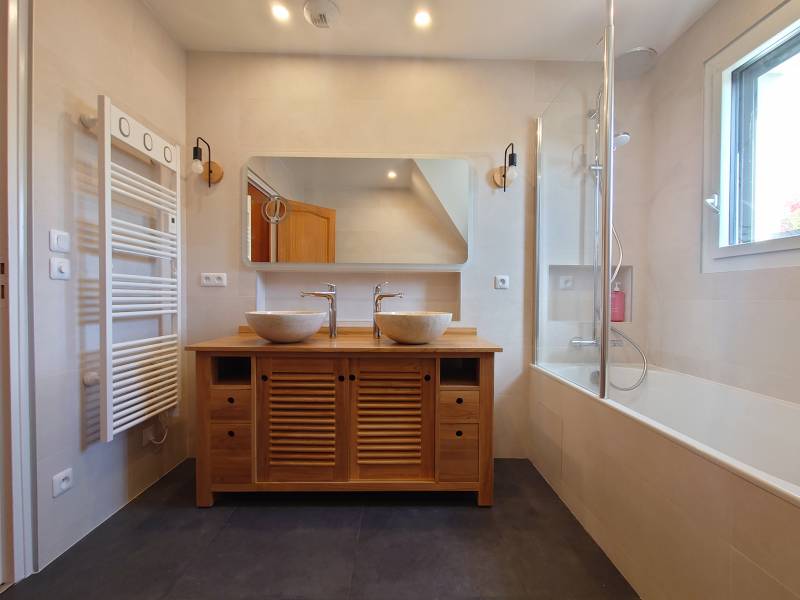 Rénovation d'une salle de bain ambiance 