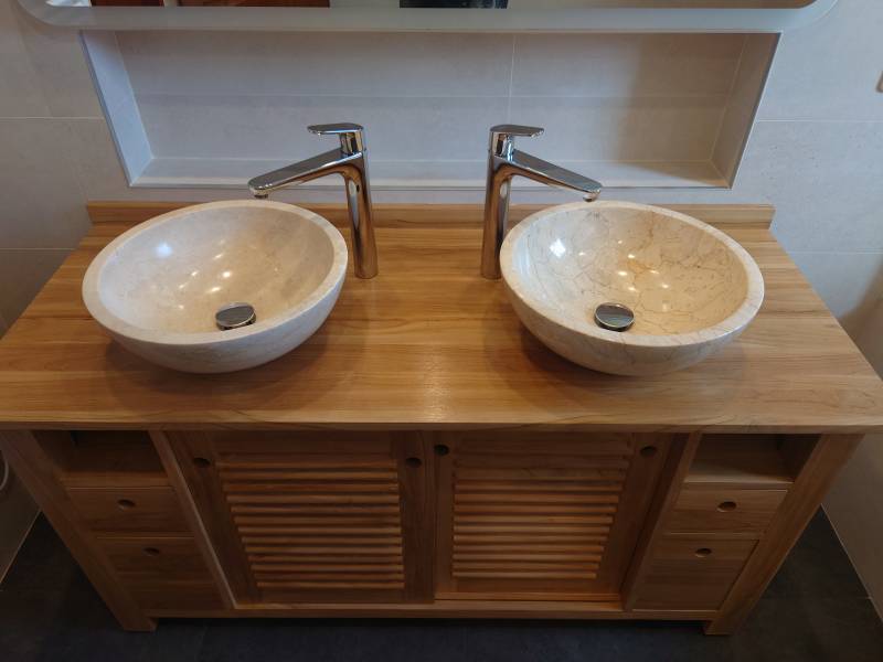 Rénovation d'une salle de bain ambiance 