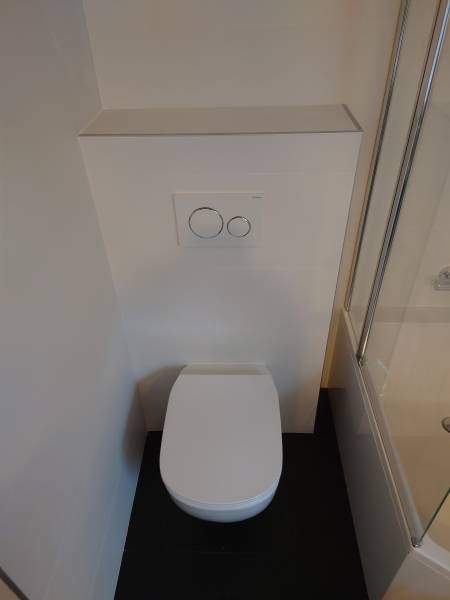 Rénovation complète d’une salle de bain avec WC dans un appartement à Saint leu la foret 95320