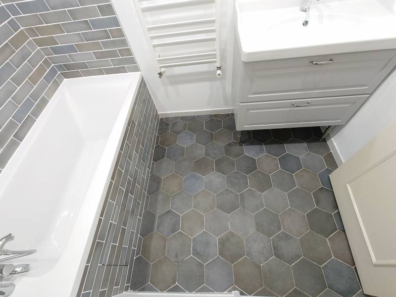 Rénovation complète d’une salle de bain dans un appartement à Saint-Prix 95390